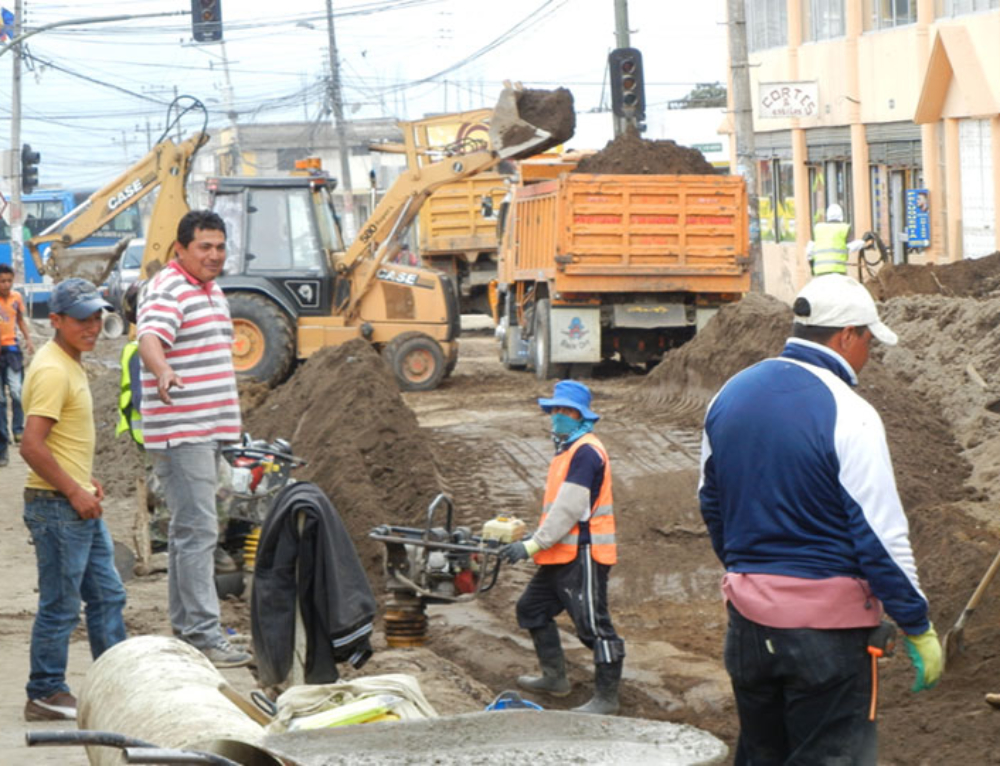 Proyecto sistema alcantarillado mixto norte de Quito